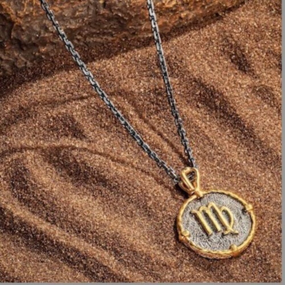 Karma and Luck Virgo Zodiac Necklace